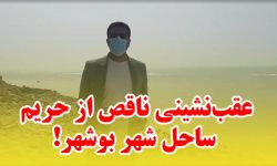 آزادسازی ناقص ساحل بوشهر + فیلم