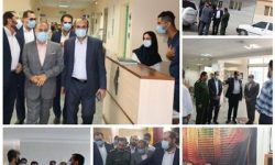 بازدید رییس شورای راهبردی شرکت‌های پتروشیمی منطقه پارس از بیمارستان دیّر