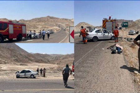 یک کشته و ۶ مصدوم در تصادف محور جم به فیروزآباد