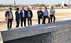 بازدید میدانی فرماندار عسلویه از پروژه سد اخند، پروژه آب شیرین کن و بخش های مختلف شهر عسلویه