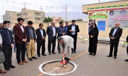 عملیات اجرایی ساخت سه مرکز آموزشی در دشتی آغاز شد