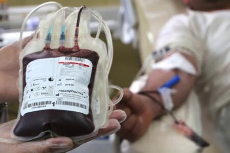 کارکنان شرکت های پتروشیمی های مستقر در پارس جنوبی رکورد اهدای خون را شکستند