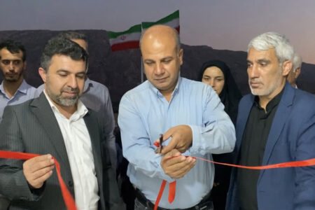 افتتاح خانه بهداشت روستای حرمیک‌ بخش ریز شهرستان جم