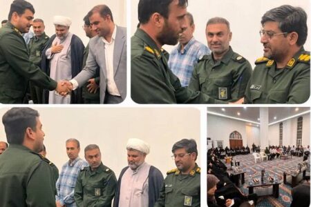 عادل محمدپور به‌عنوان فرمانده جدید حوزه مقاومت بسیج ثارالله کنگان معرفی شد